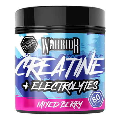 Warrior Creatine Monohydrate Plus Electrolytes Powder 360g