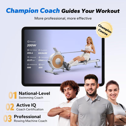 MERACH Q1S Magnetic Rowing Machine | 16 Resistance Levels
