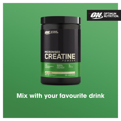 Optimum Nutrition Micronised Creatine Powder 100% Pure