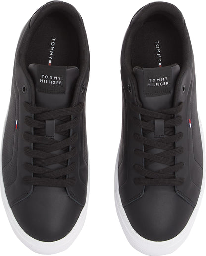 Tommy Hilfiger Men’s Icon Leather Court Trainers