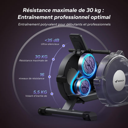 MERACH Q1S Magnetic Rowing Machine | 16 Resistance Levels