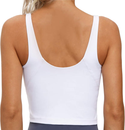 Women’s Longline Sports Bra Wirefree Padded