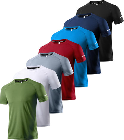 Boyzn 1, 3, 5 or 7 Pack Men's Workout Shirts