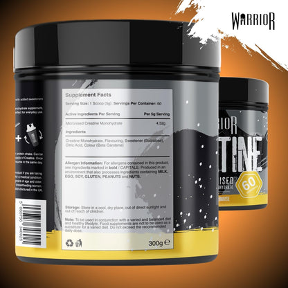 Warrior Creatine Monohydrate Powder 300g