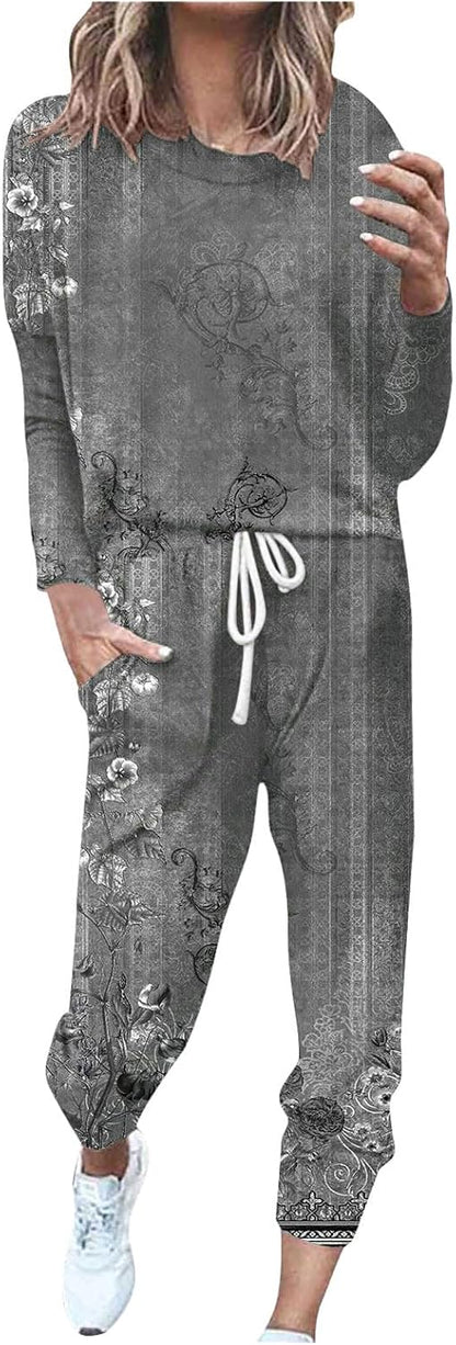 AMhomely Tracksuit Womens Full Set Lounge Wear Sets Oversized