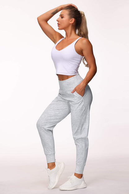 THE GYM PEOPLE Women's Joggers Pants Lightweight Athletic Leggings Tapered Lounge Pants for Workout, Yoga, Running