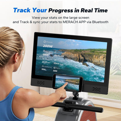 MERACH Q1S Magnetic Rowing Machine | 16 Resistance Levels