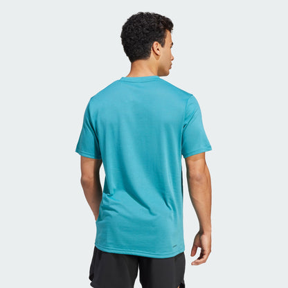 adidas Men's Train Essentials Feelready Training Tee Short Sleeve T-Shirt (Pack of 1)