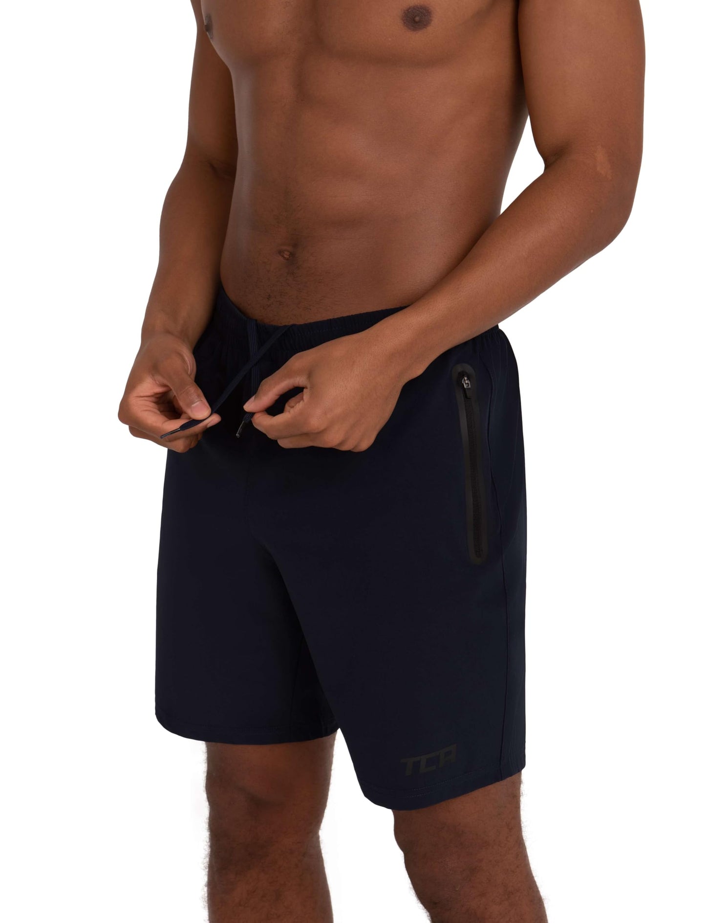 TCA Elite Tech Lightweight Mens Running Shorts Men Gym Shorts with Zip Pockets