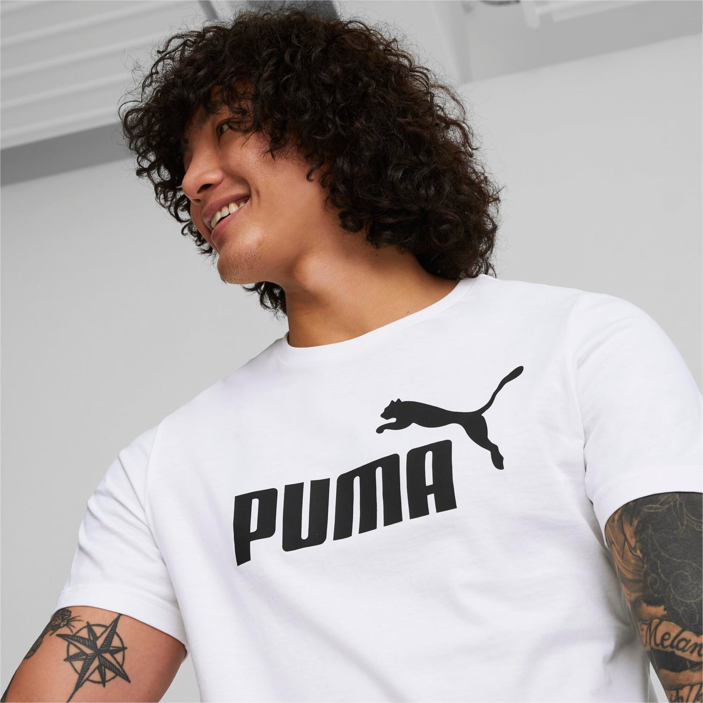 PUMA Men's Ess Logo Tee T Shirt