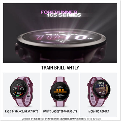 Garmin Forerunner 165 GPS Running Smartwatch