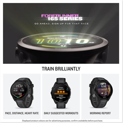 Garmin Forerunner 165 GPS Running Smartwatch