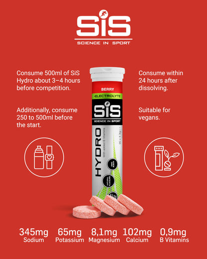 Science in Sport Hydro Electrolyte Tablets 20 pc