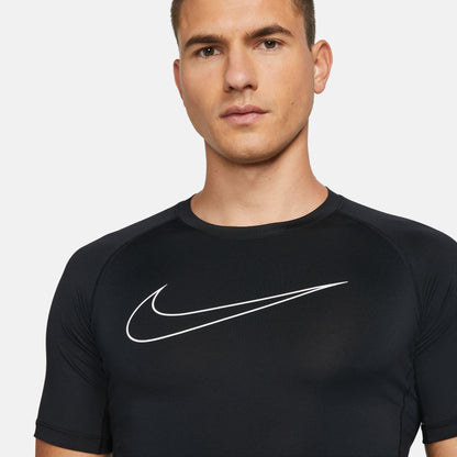 NIKE Men's M Np Df Tight Top Ss T-Shirt