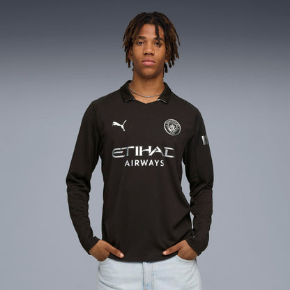 PUMA Manchester City FC Men's Away Jersey Longsleeve 25/26