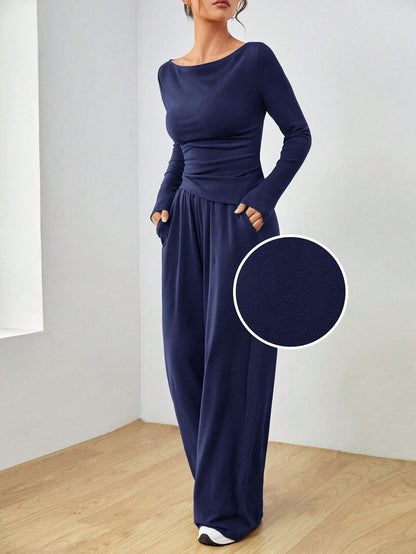 Women's Clothing Irregular Casual Long-sleeve Suit