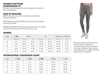 TCA Women's SuperThermal Performance Workout High Waisted Running Training Tights Leggings with Pocket