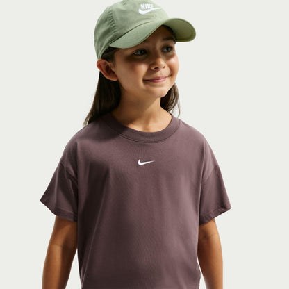 NIKE Girl's G NSW Tee Boxy Essntl Lbr Shirt