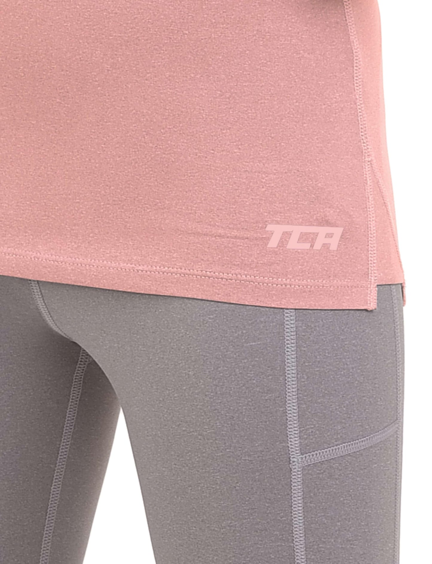 TCA Girls' SuperThermal Long Sleeve Performance Base Layer Running Training Top