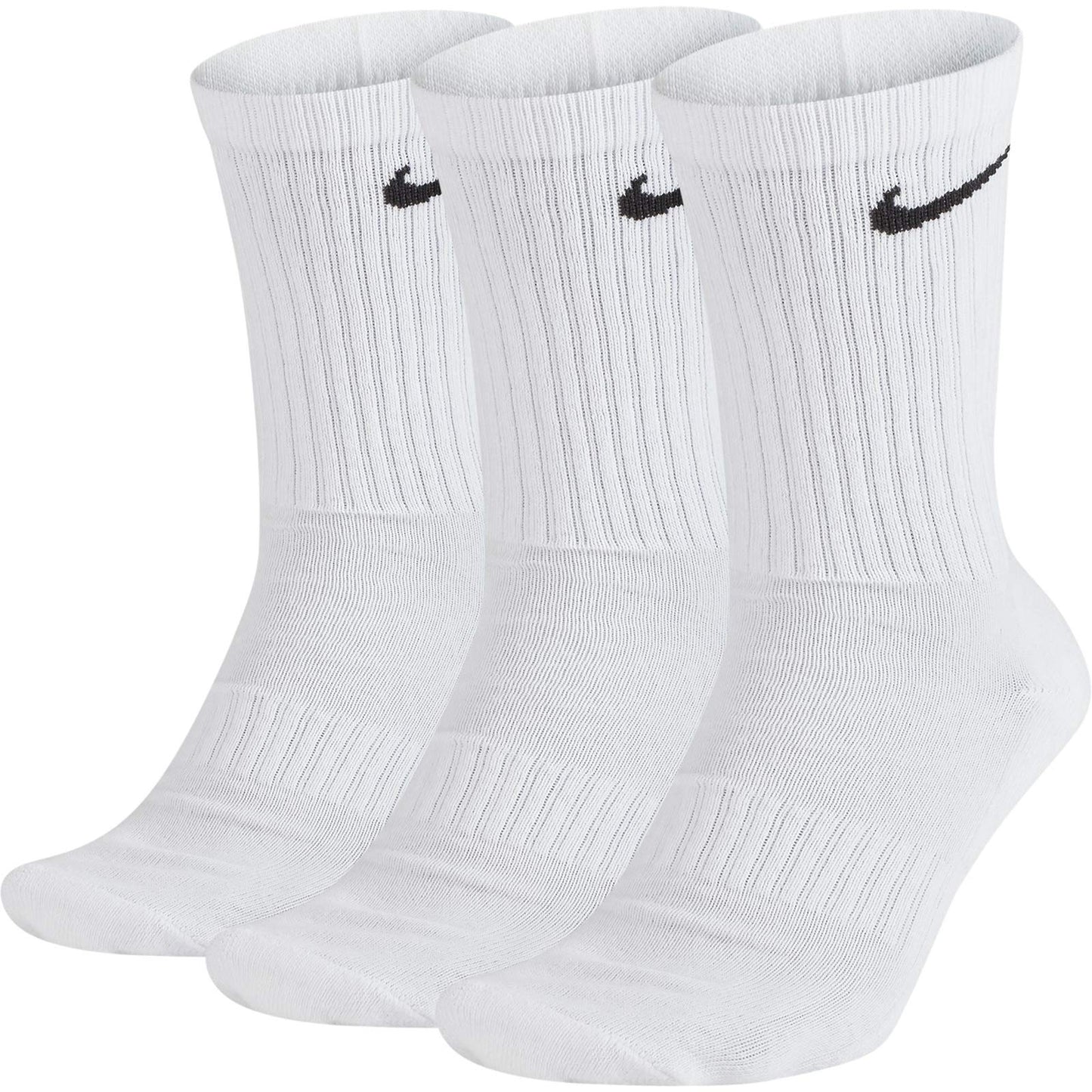 NIKE Unisex U Nk Everyday Cush Crew 3pr Socks