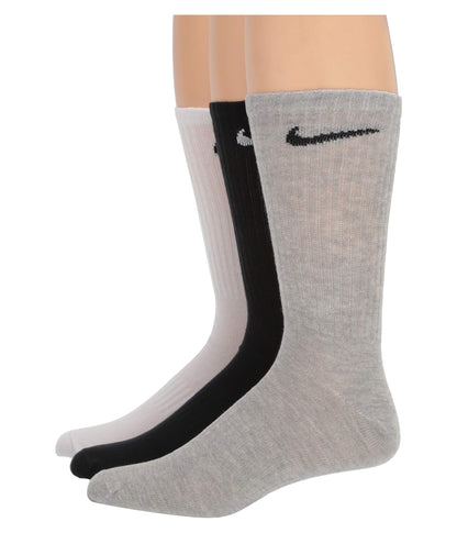 NIKE Unisex U Nk Everyday Cush Crew 3pr Socks