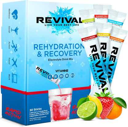 Revival Rapid Rehydration Electrolytes Powder