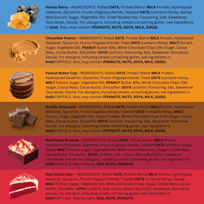 Warrior Raw Protein Bars