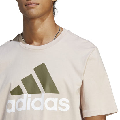 adidas Men's Essentials Single Jersey Big Logo Tee T-Shirt