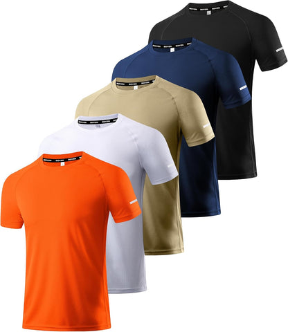 Boyzn 1, 3, 5 or 7 Pack Men's Workout Shirts