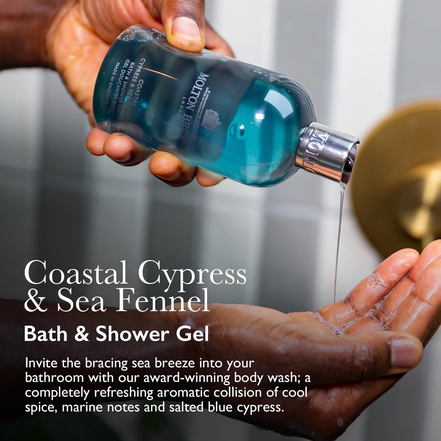 Molton Brown Coastal Cypress & Sea Fennel Bath & Shower Gel 300 ml