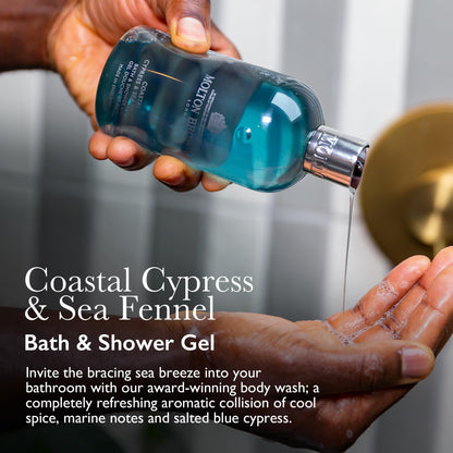 Molton Brown Coastal Cypress & Sea Fennel Bath & Shower Gel 300 ml