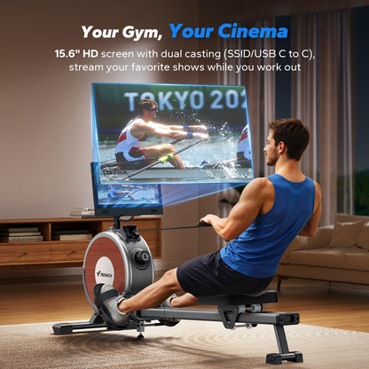 MERACH Q1S Magnetic Rowing Machine | 16 Resistance Levels