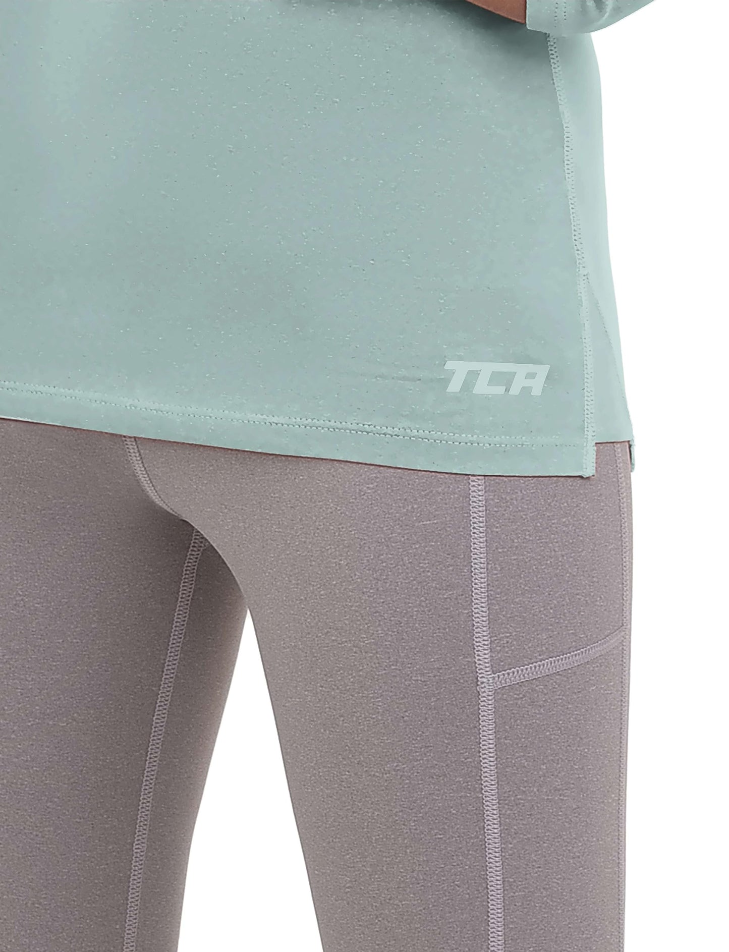 TCA Girls' SuperThermal Long Sleeve Performance Base Layer Running Training Top