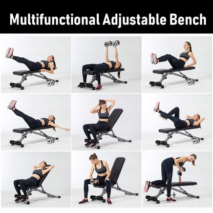Adjustable Weight Bench Foldable