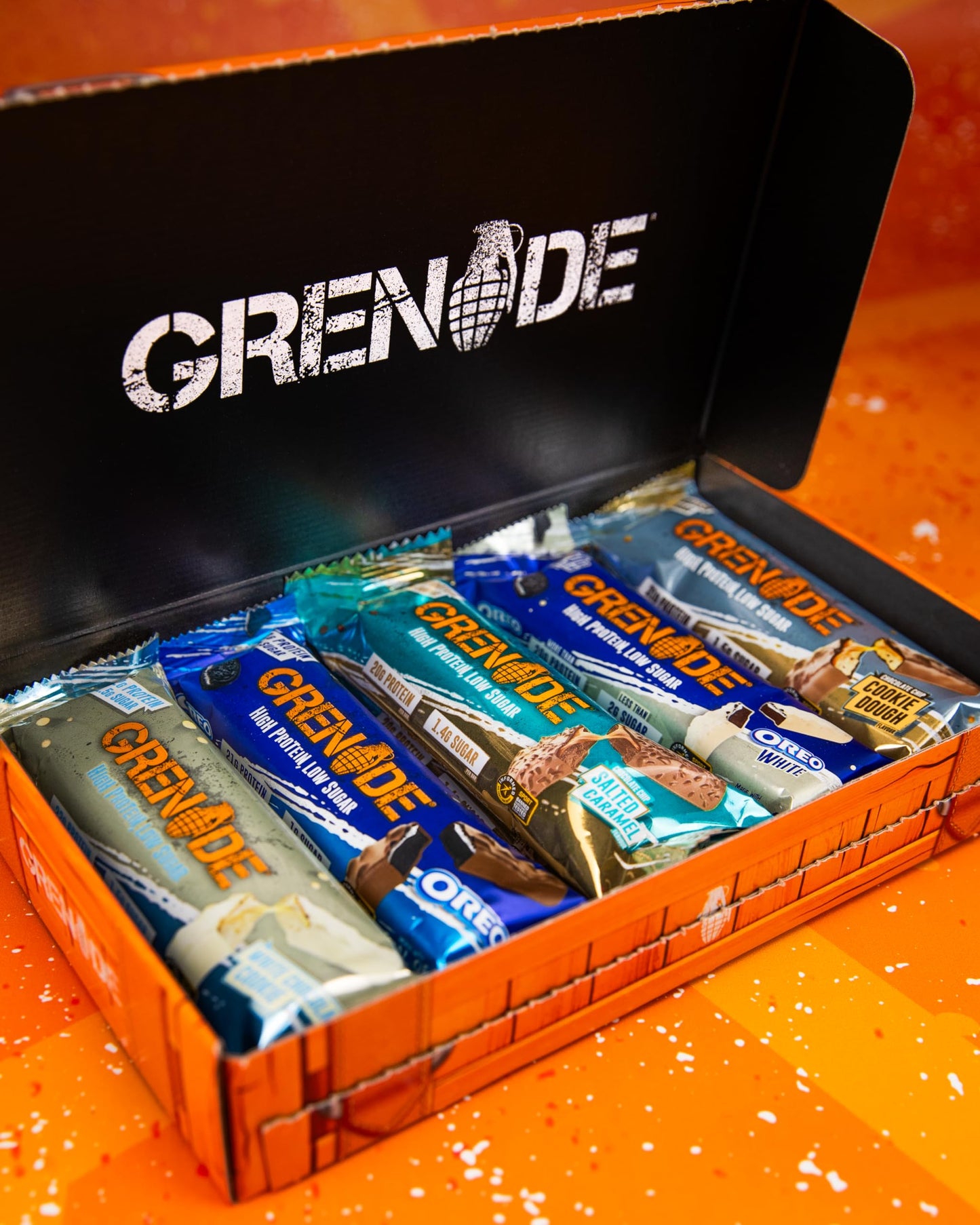 Grenade OREO Protein Bar - High Protein, Low Sugar, 12 x 60 g