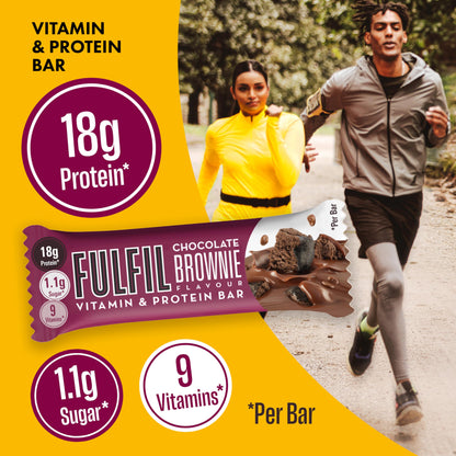 FULFIL Vitamin and Protein Bars (15 x 55 g Bars)