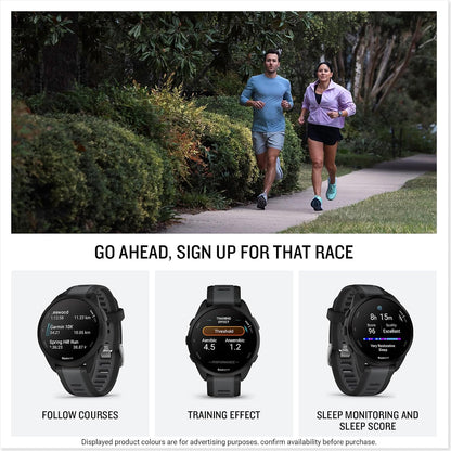Garmin Forerunner 165 GPS Running Smartwatch