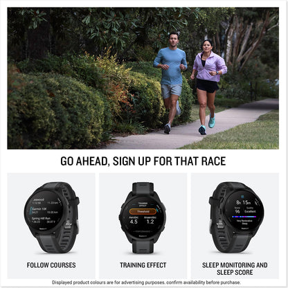 Garmin Forerunner 165 GPS Running Smartwatch