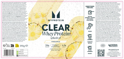 Myprotein Clear Whey Isolate Protein Powder