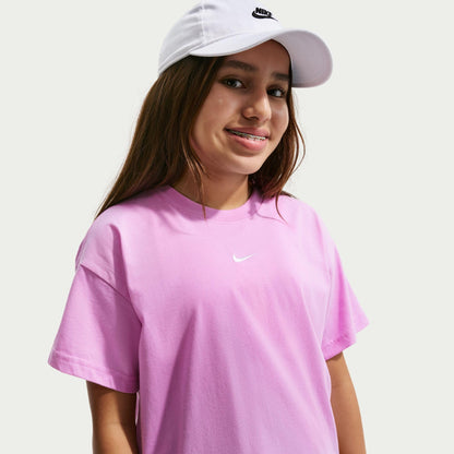 NIKE Girl's G NSW Tee Boxy Essntl Lbr Shirt