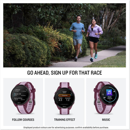 Garmin Forerunner 165 GPS Running Smartwatch