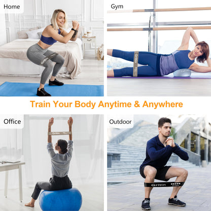 Gritin Resistance Bands, Set of 5
