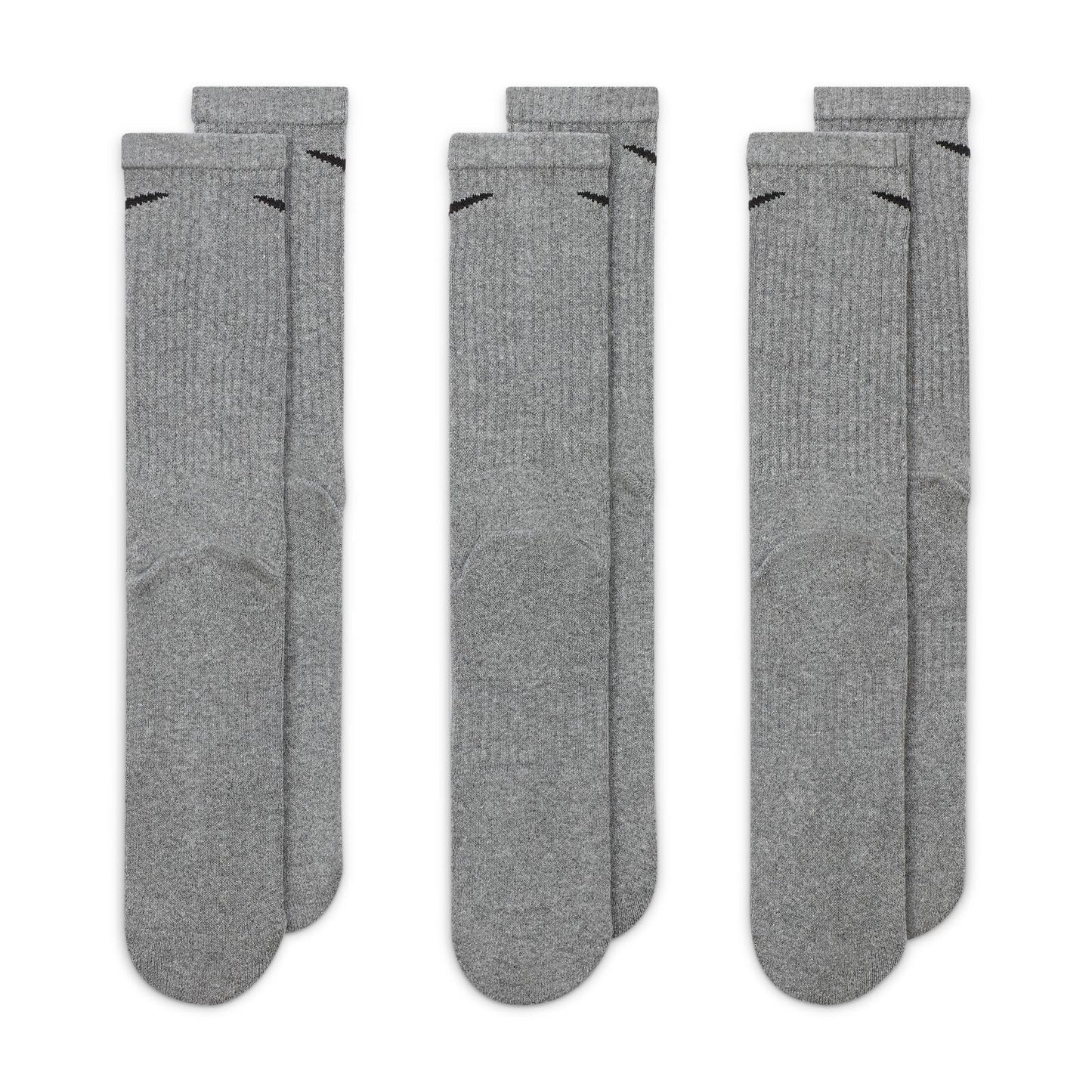 NIKE Unisex U Nk Everyday Cush Crew 3pr Socks