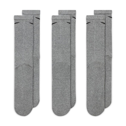 NIKE Unisex U Nk Everyday Cush Crew 3pr Socks