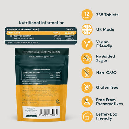 Vitamin B12 Tablets High Strength