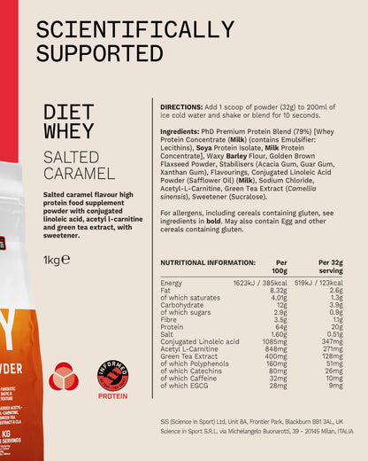 PhD Nutrition Diet Whey Lean Protein Powder