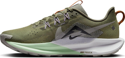 Nike Men's Reactx Pegasus Trail 5 Running Shoe, Medium Olive Anthracite Neutral Olive, 7.5 UK