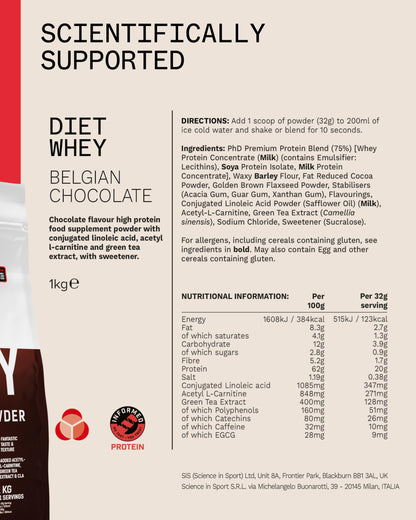 PhD Nutrition Diet Whey Lean Protein Powder