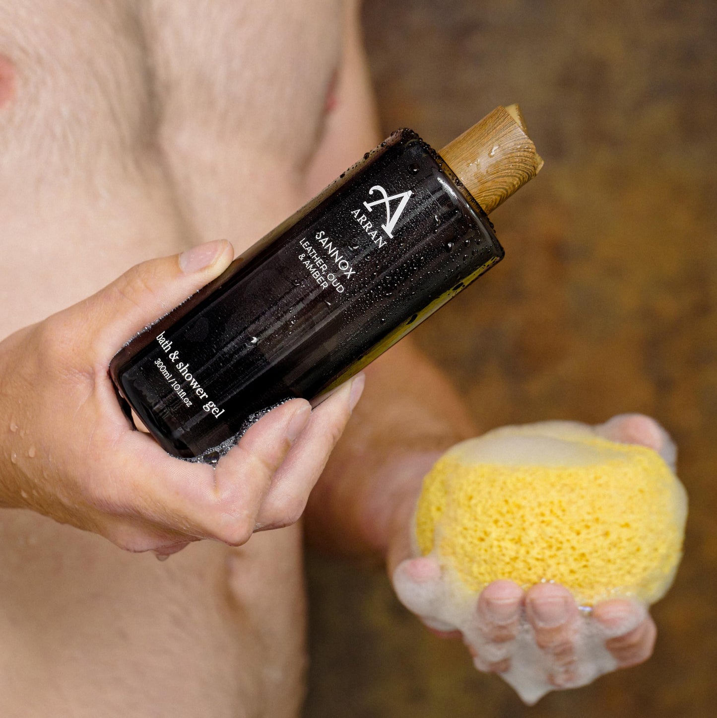 Arran Sense of Scotland Sannox Oud Body Wash (300ml)