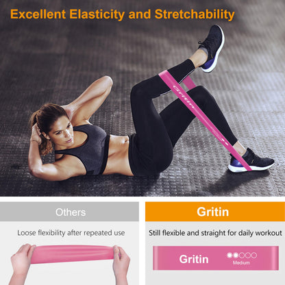 Gritin Resistance Bands, Set of 5